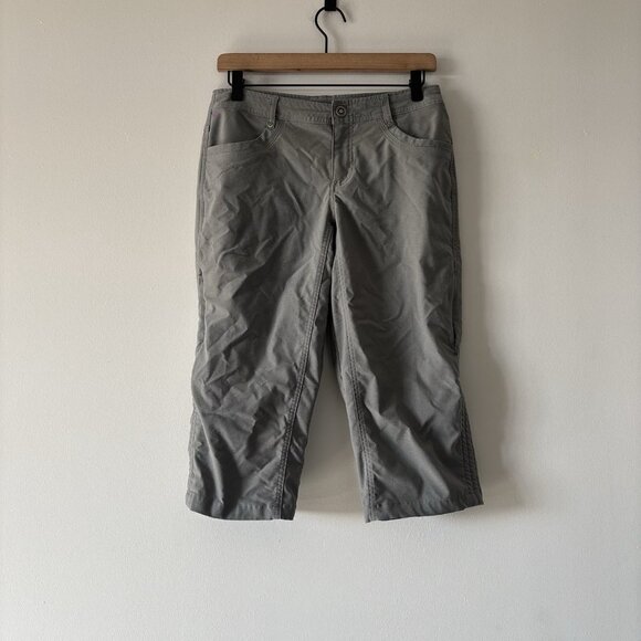 Kuhl Pants Womens 6 Capri Cropped Outdoor Hiking Casual Camping Gorp Nature FLAW - Picture 5 of 14
